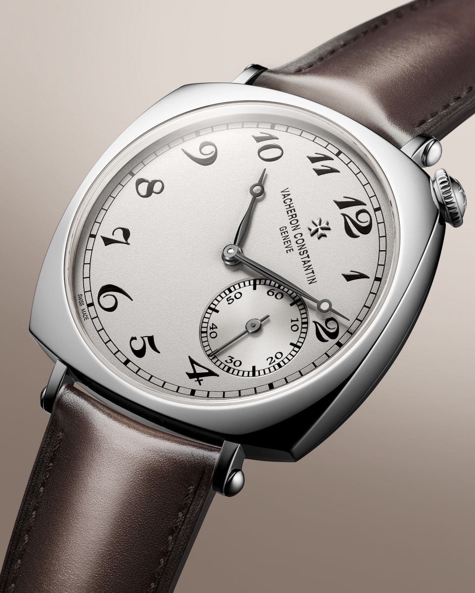 3/4 view - Image - Watch - Historiques American 1921 - 40x40 mm White Gold with Calfskin leather strap