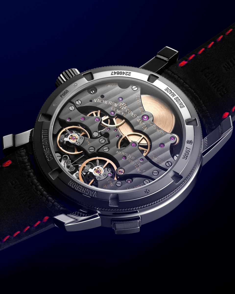 3/4 view - Image - Watch - Traditionnelle Twin Beat Perpetual Calendar - 42 mm Platinum with Calfskin leather strap