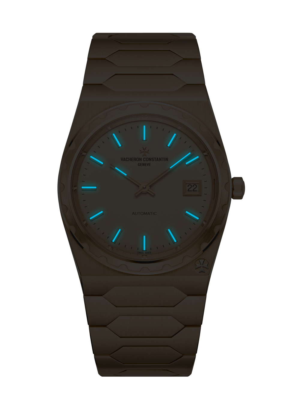 Night view - Image - Watch - Historiques 222 - 37 mm Yellow Gold with yellow gold strap