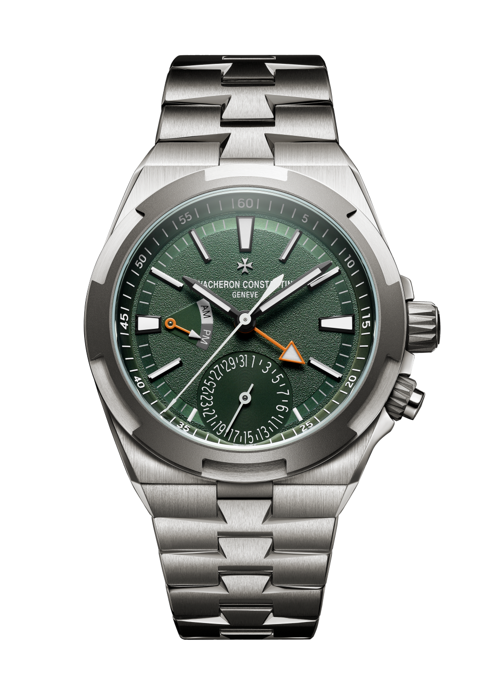 Other view - Image - Watch - Overseas dual time Cardinal Points - West - 41 mm Titanium with Rubber, Titanium straps
