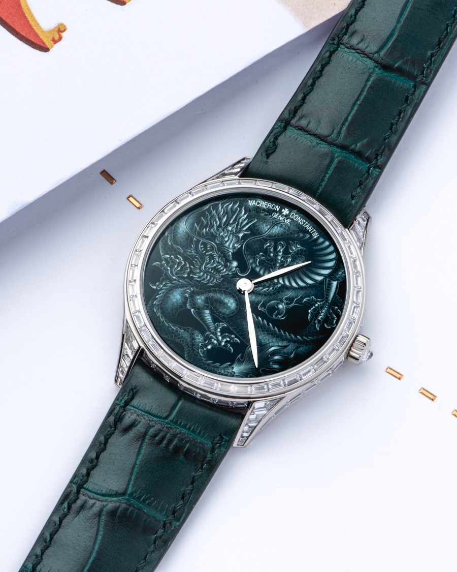 Grisaille high jewellery - Dragon