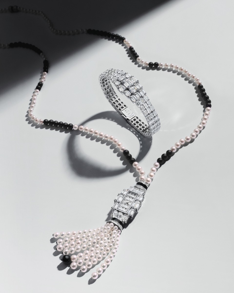 Handmade diamond necklace and bracelet