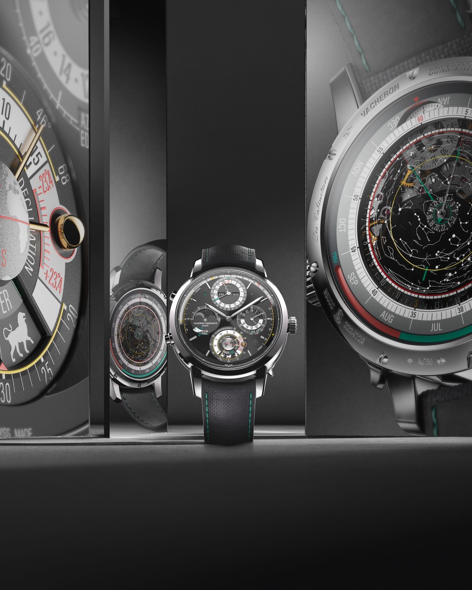 Multi-angle view of the Solaria Vacheron Constantin watch