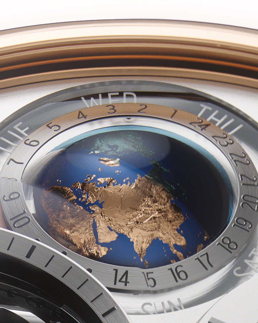 Cabinotiers Armillary Tourbillon Perpetual Calendar Planetaria watch