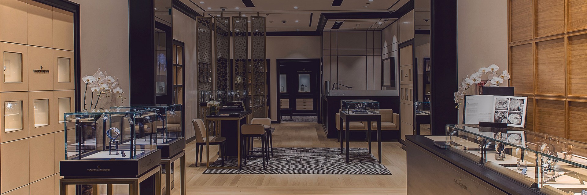 Interior of a Vacheron Constantin Boutique