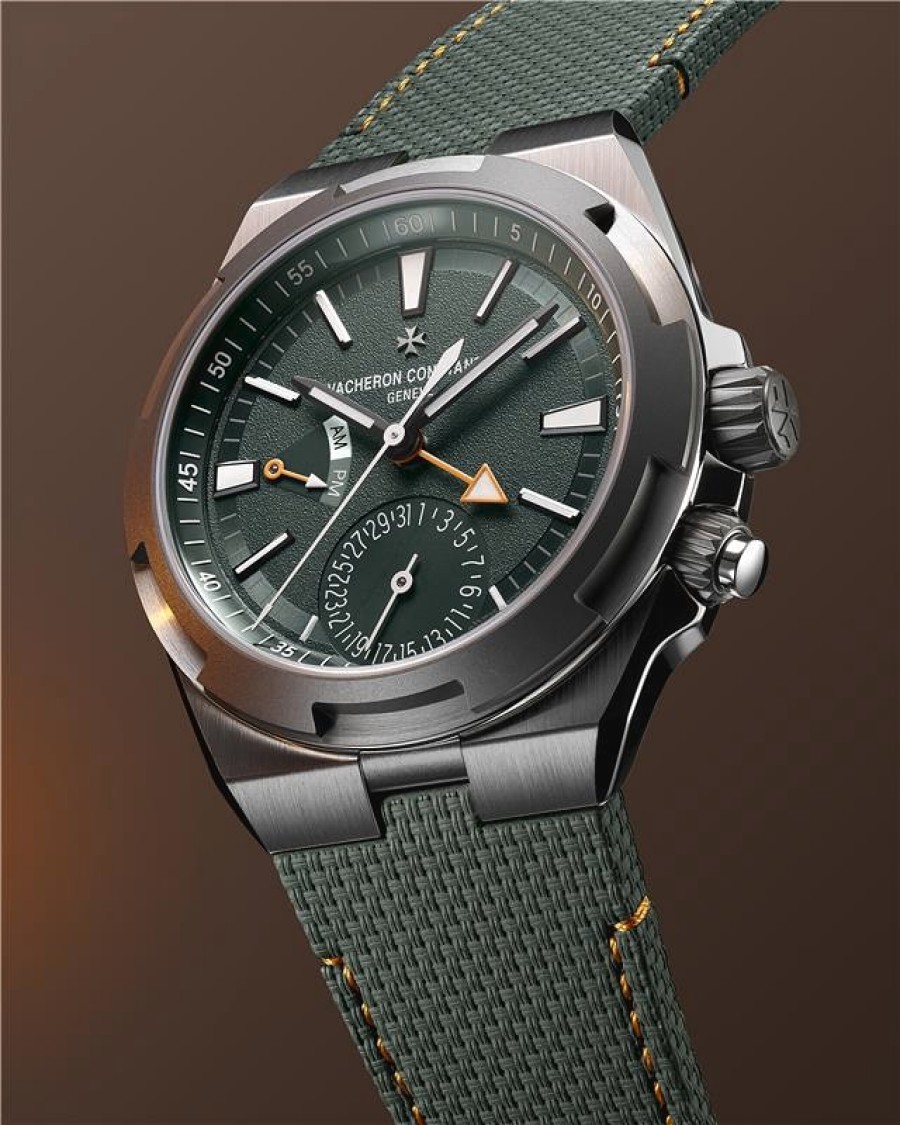 Overseas dual time Cardinal Points - West displayed on a dark background.