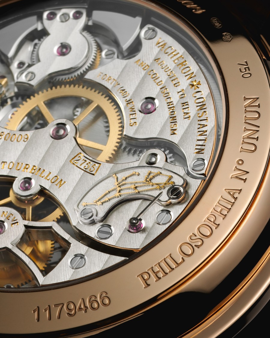  Openworked mechanical movement showcasing intricate gears and craftsmanship.