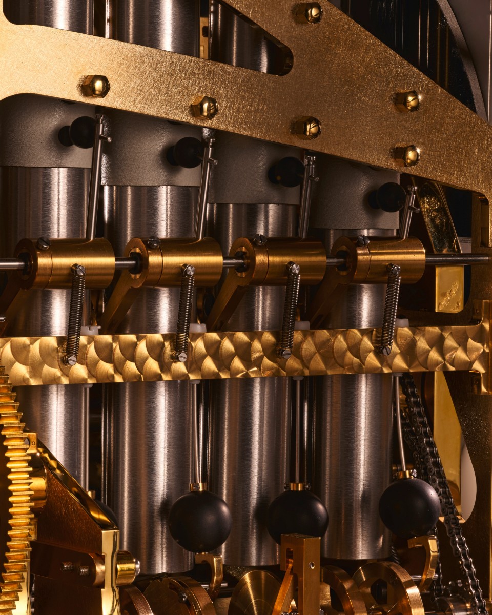 Image representing a focus on the heart of the clock 