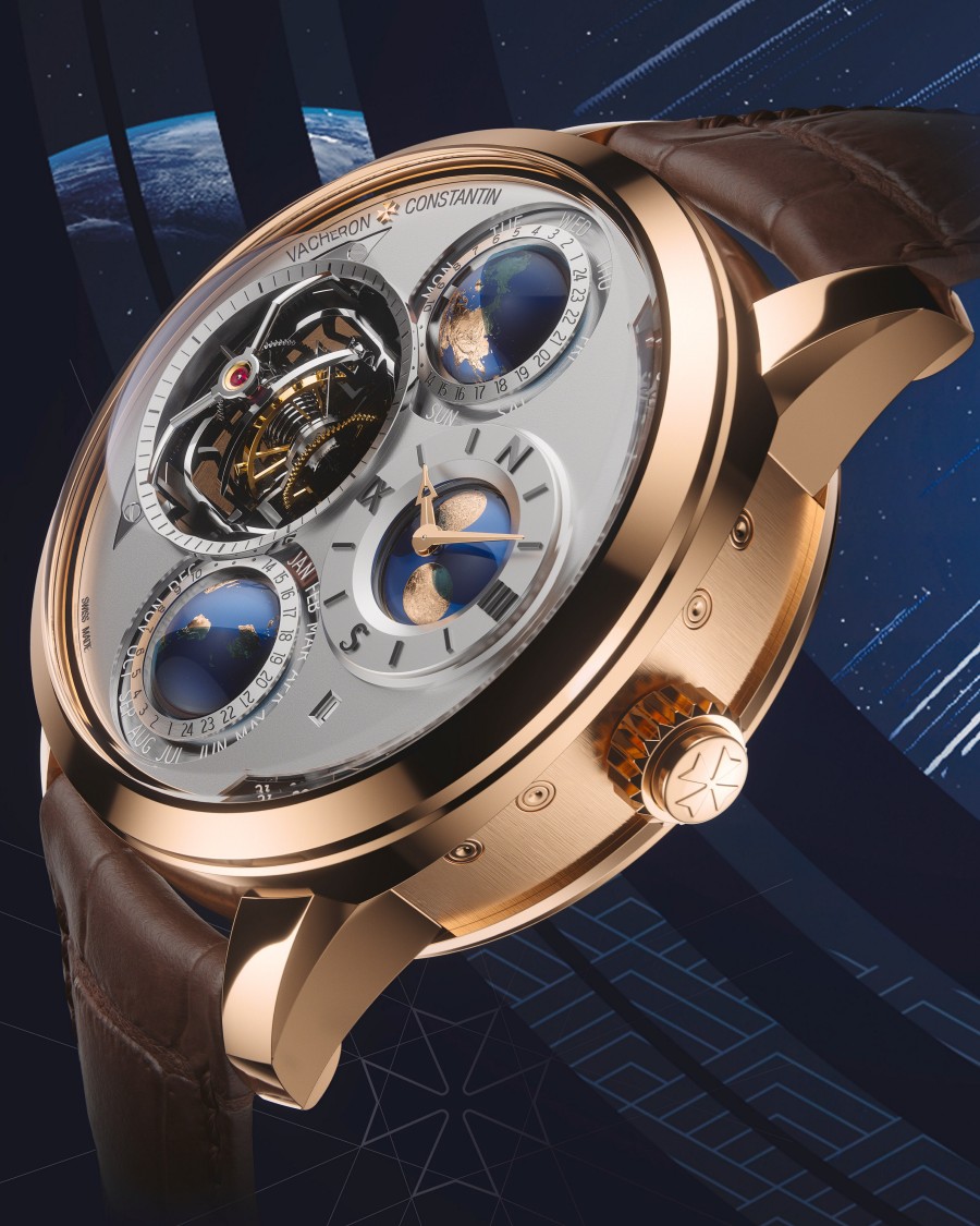 Armillary Tourbillon Perpetual Calendar - Planetaria