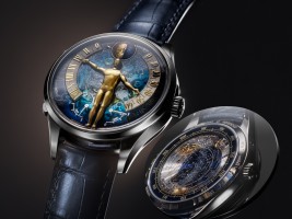 Close-up of the Tribute to the Quest of Time watch.