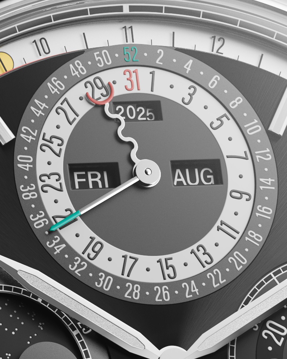Close-up of Solaria Vacheron Constantin watch